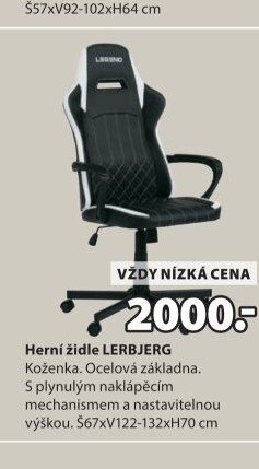 Herní židle LERBJERG