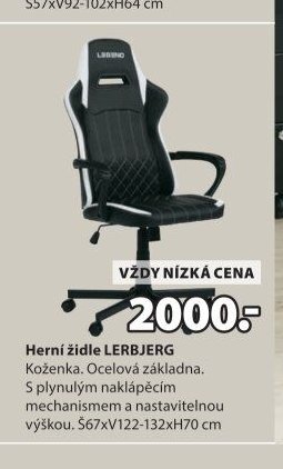 Herní židle LERBJERG