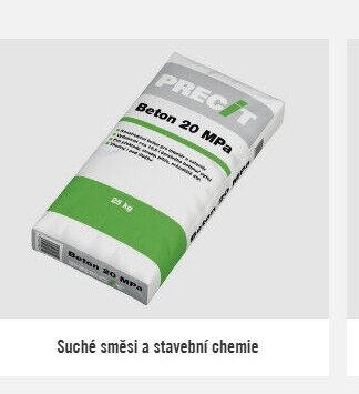 Suché směsi a stavební chemie