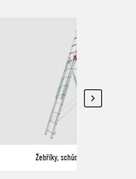 Žebříky, schůdky