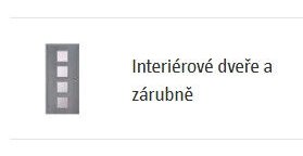 Interiérové dveře a zárubně