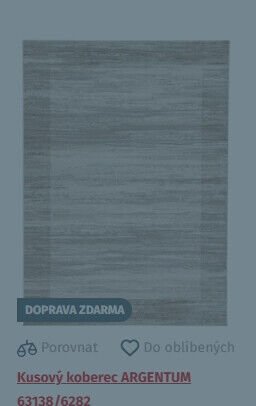Kusový koberec ARGENTUM 63138/6282