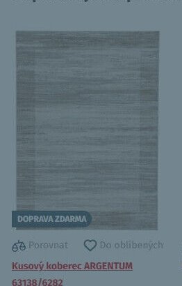 Kusový koberec ARGENTUM 63138/6282