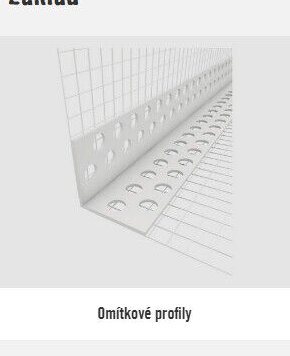 Omítkové profily