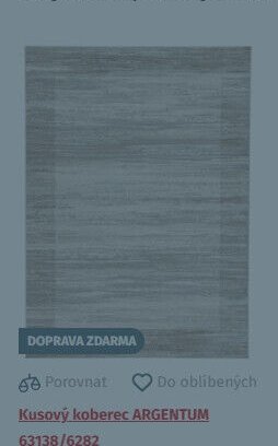 Kusový koberec ARGENTUM 63138/6282