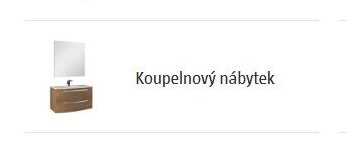 Koupelnový nábytek