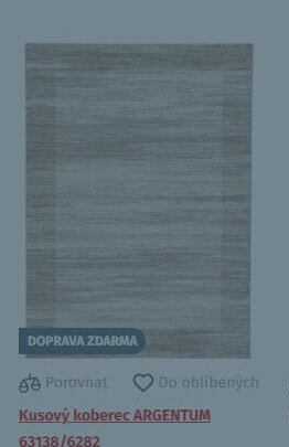 Kusový koberec ARGENTUM 63138/6282