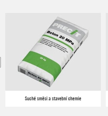 Suché směsi a stavební chemie