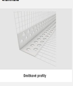 Omítkové profily