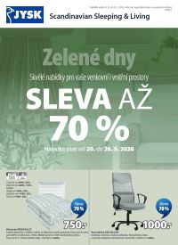 akční leták Jysk 20.5.2026-26.5.2026