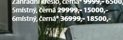 6místný, černá