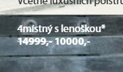 4místný s lenoškou