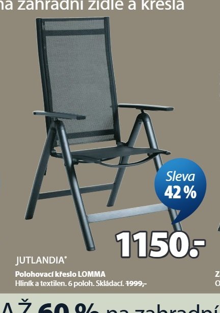 Polohovací křeslo LOMMA