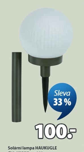 Solární lampa HAUKUGLE