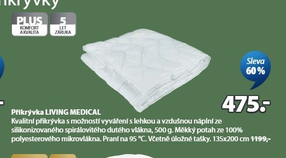 Přikrývka LIVING MEDICAL