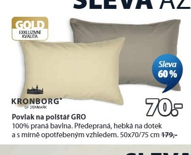 Povlak na polštář GRO