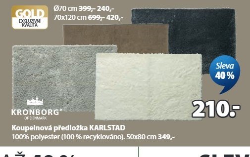 Koupelnová předložka KARLSTAD