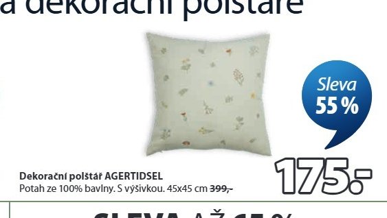 Dekorační polštář AGERTIDSEL
