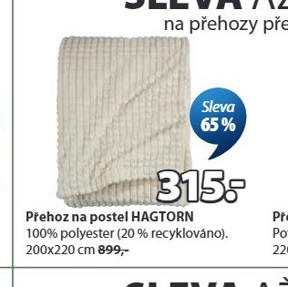 Přehoz na postel HAGTORN