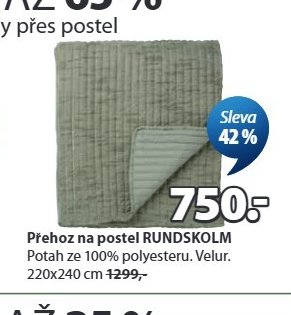 Přehoz na postel RUNDSKOLM