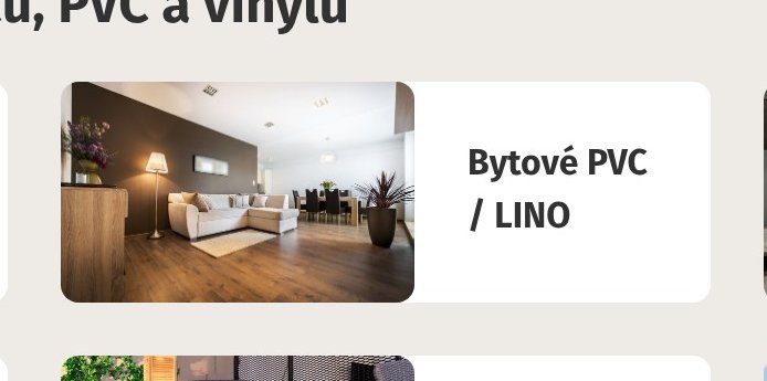 Bytové PVC / LINO