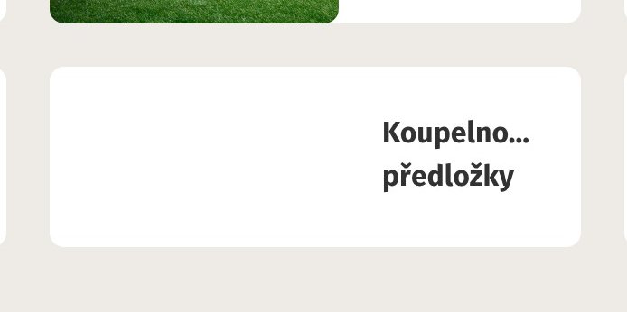 Koupelnové předložky