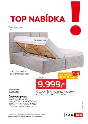 akční leták XXXLutz 25.5.2026-7.6.2026