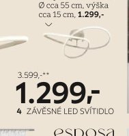 Závěsné LED svítidlo
