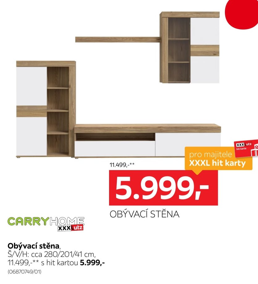 Obývací stěna