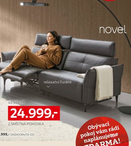 2,5místná pohovka