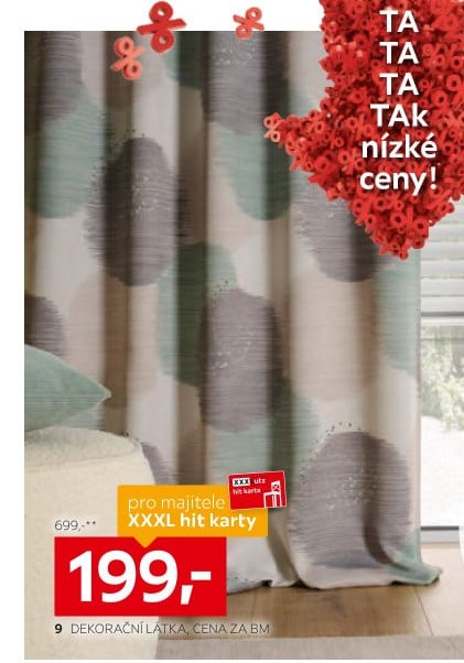 Dekorační látka