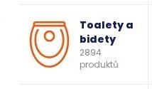Toalety a bidety
