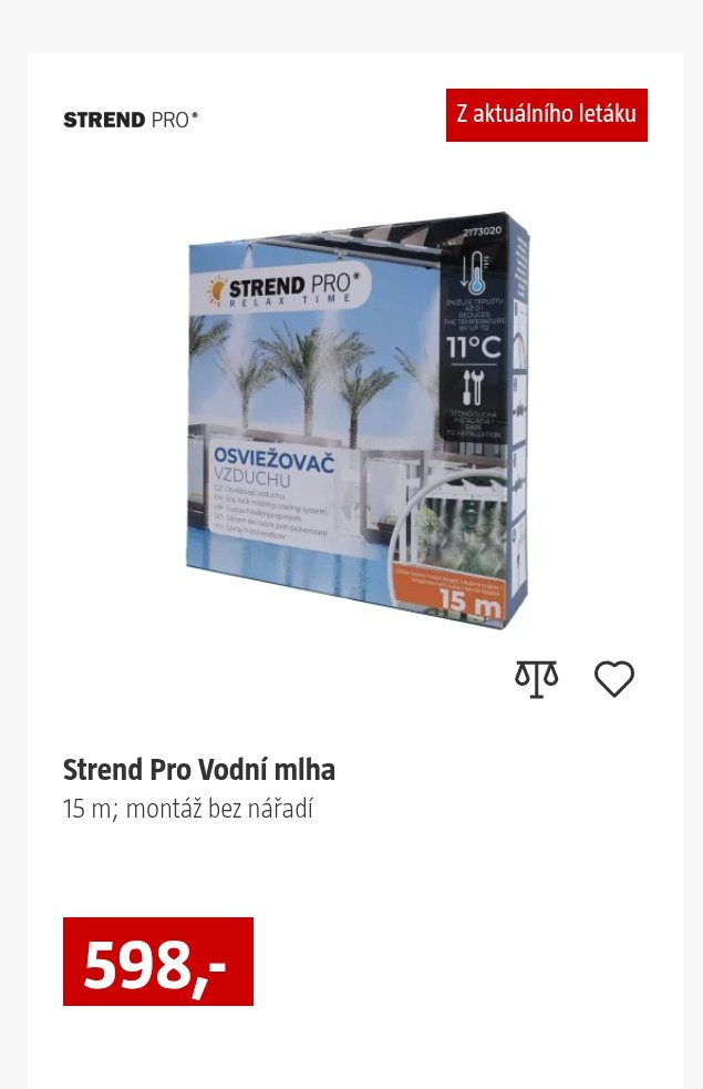 Strend Pro Vodní mlha