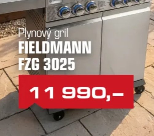 Plynový gril FIELDMANN FZG 3025