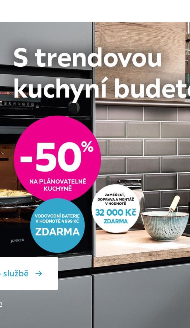 Plánovatelná kuchyně Junker
