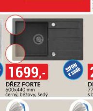 DŘEZ FORTE