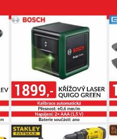 KŘÍŽOVÝ LASER QUIGO GREEN
