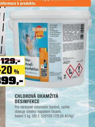 CHLOROVÁ OKAMŽITÁ DESINFEKCE