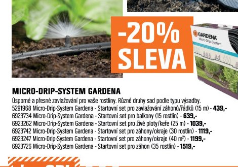 MICRO-DRIP-SYSTEM GARDENA