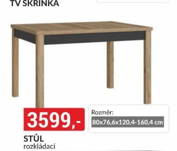 STŮL rozkládací