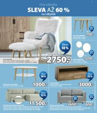 akční leták Jysk 1.7.2026-11.8.2026