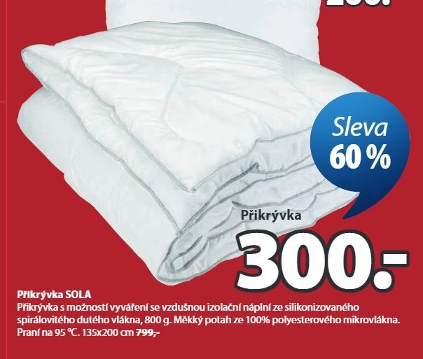 Přikrývka SOLA