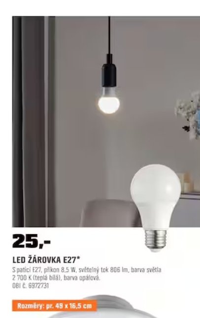 LED ŽÁROVKA E27*