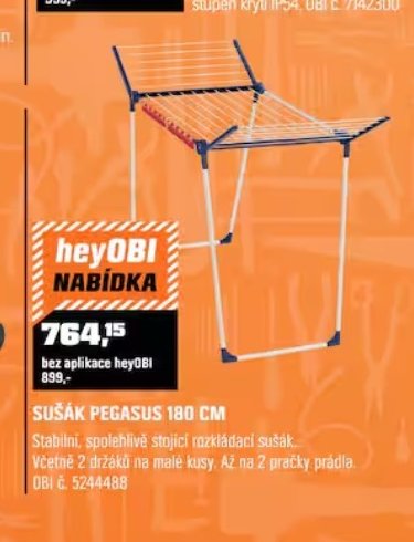SUŠÁK PEGASUS 180 CM