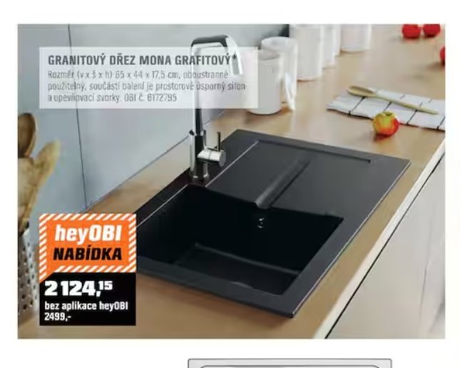 Granitový dřez Mona grafitový