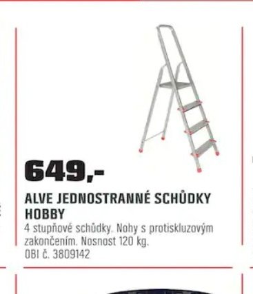 ALVE JEDNOSTRANNÉ SCHŮDKY HOBBY