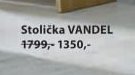 Stolička VANDEL