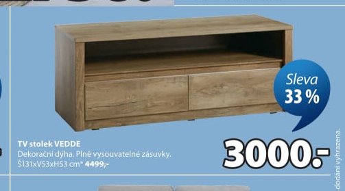 TV stolek VEDDE