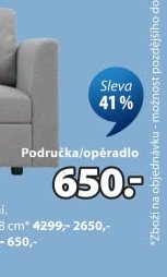 Modulová pohovka OKSBY (područka/opěradlo)