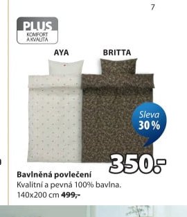 Bavlněné povlečení
